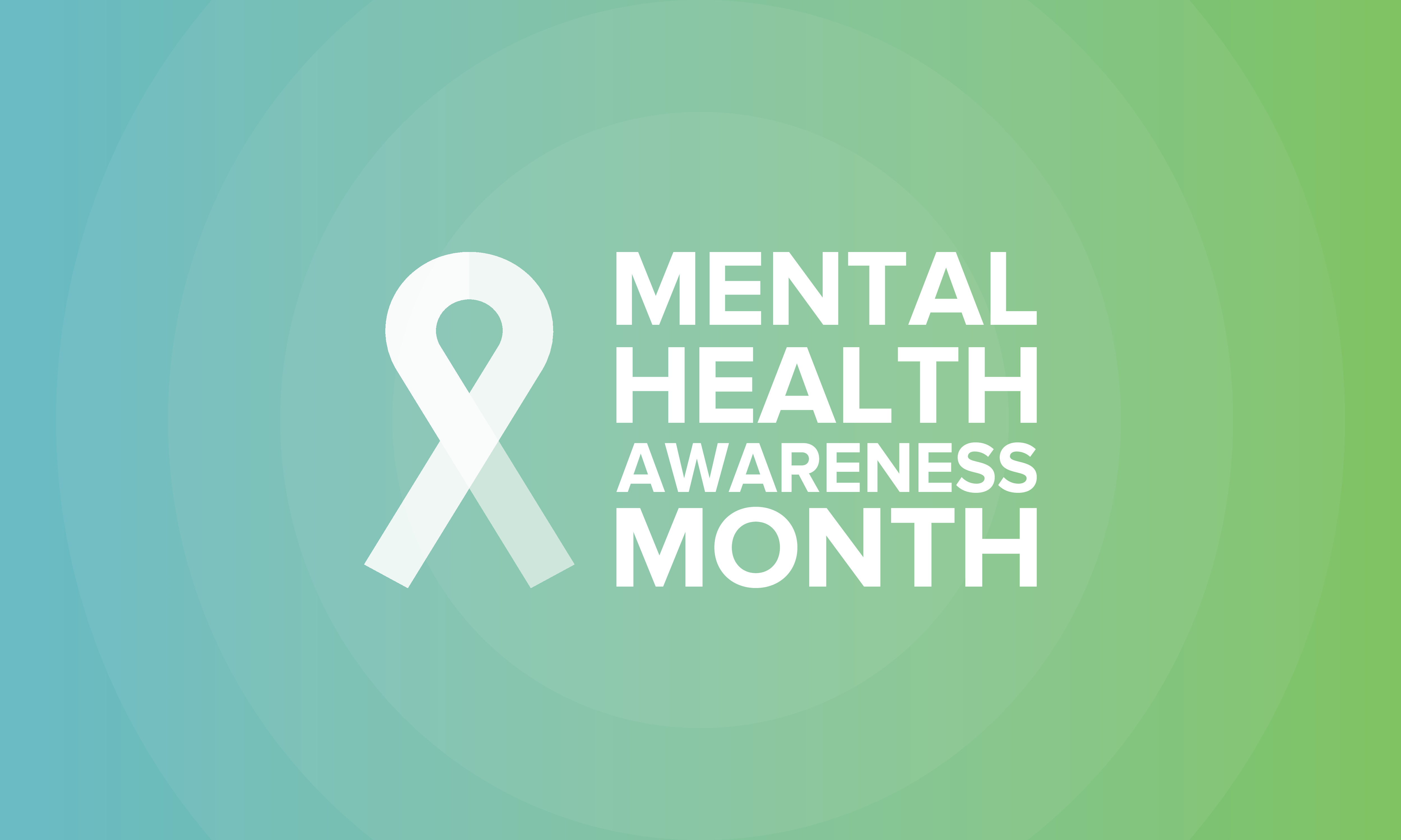 Mental Health Awareness Month in May. Annual campaign in United States